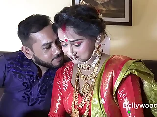 Newly Married Indian Girl Sudipa Hardcore Honeymoon First night sexual connection and creampie - Hindi Audio