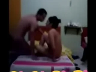 Indian girlfriend with respect to hidden camera ! Girlfriend shocked